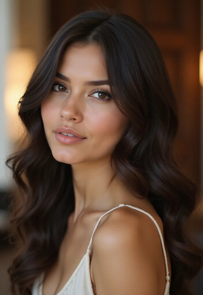 25 Beautiful Curly Crochet Hair Styles to Elevate Your Look - 12. Side-Swept Curls