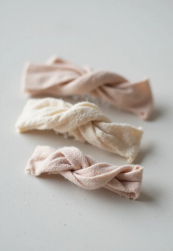 25 Beautiful Curly Crochet Hair Styles to Elevate Your Look - 22. Twisted DIY Hair Clips