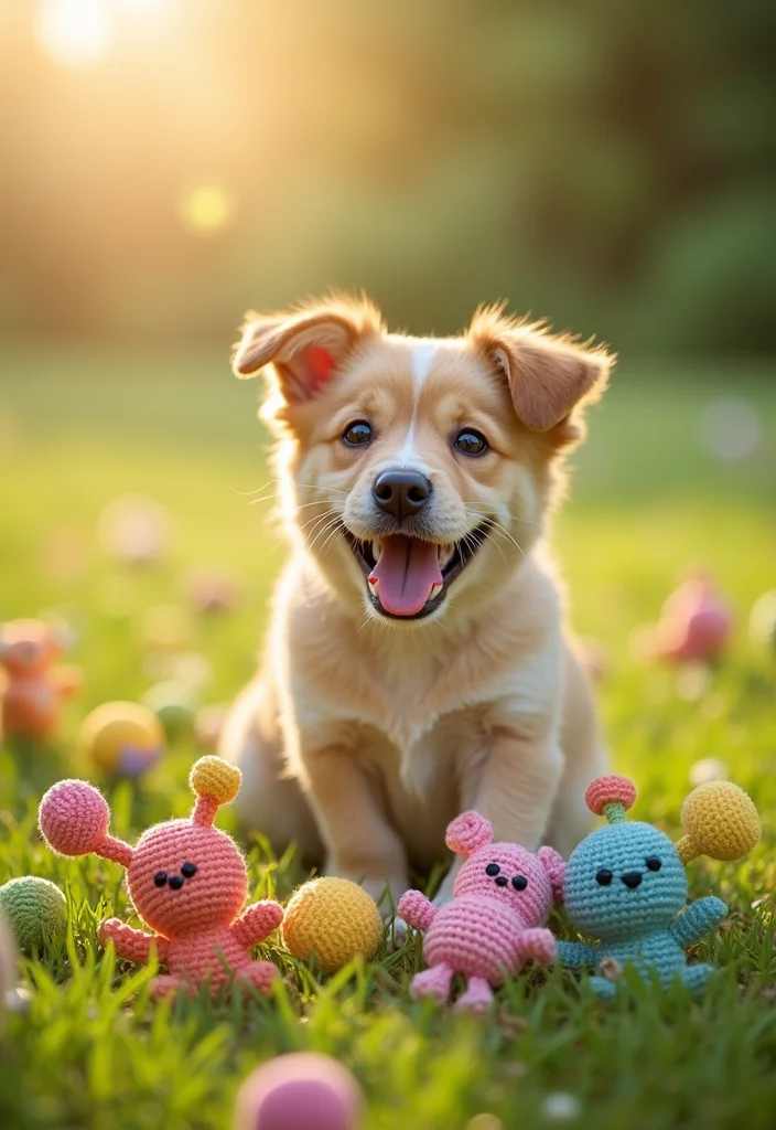 25 Beginner-Friendly Crochet Patterns for Beginners You Can Learn Today - 20. Fun Crochet Pet Toys