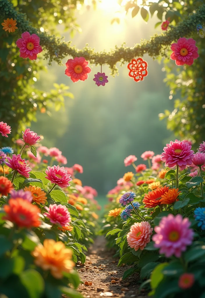 25 Beginner-Friendly Crochet Patterns for Beginners You Can Learn Today - 21. Simple Crochet Garden Decorations