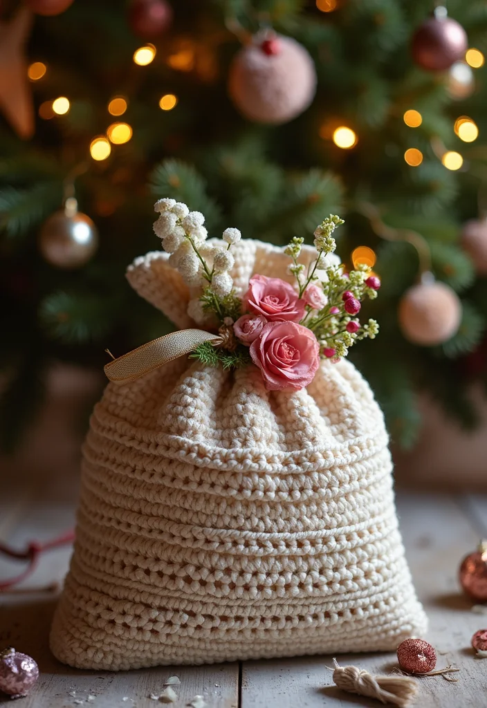 25 Beginner-Friendly Crochet Patterns for Beginners You Can Learn Today - 22. Crochet Gift Bags