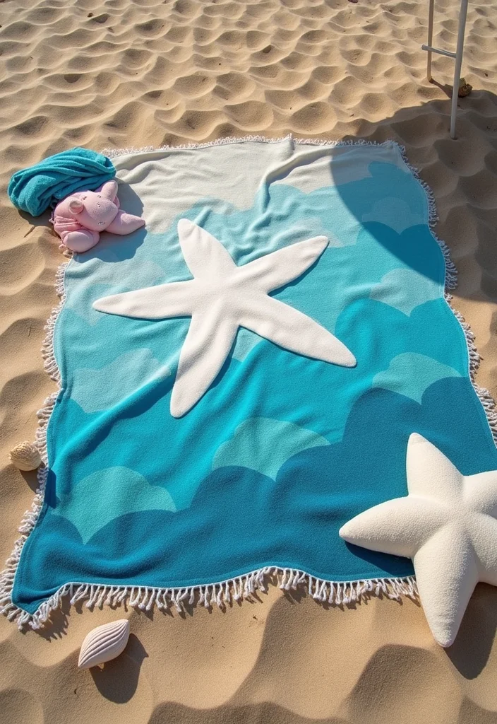 25 Cozy 6 Day Star Blanket Crochet Ideas You Should Try - 11. Ocean Waves Star Blanket