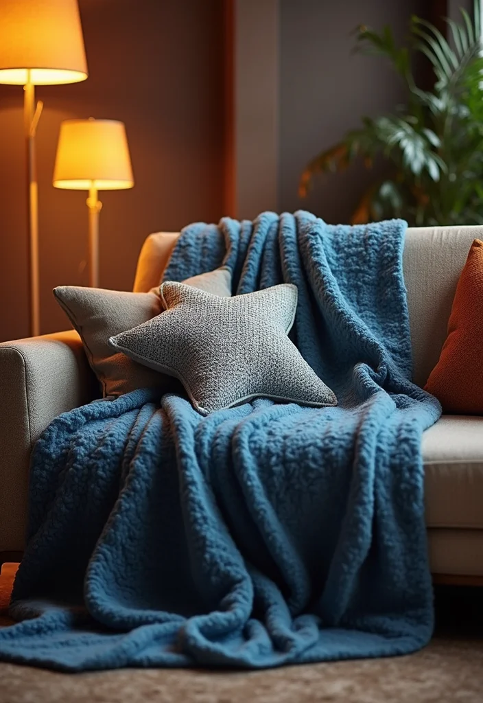 25 Cozy 6 Day Star Blanket Crochet Ideas You Should Try - 17. Layered Star Blanket