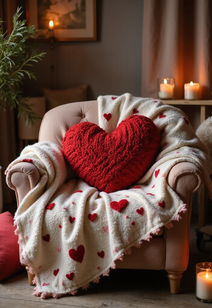 25 Cozy 6 Day Star Blanket Crochet Ideas You Should Try - 18. Heart Star Blanket