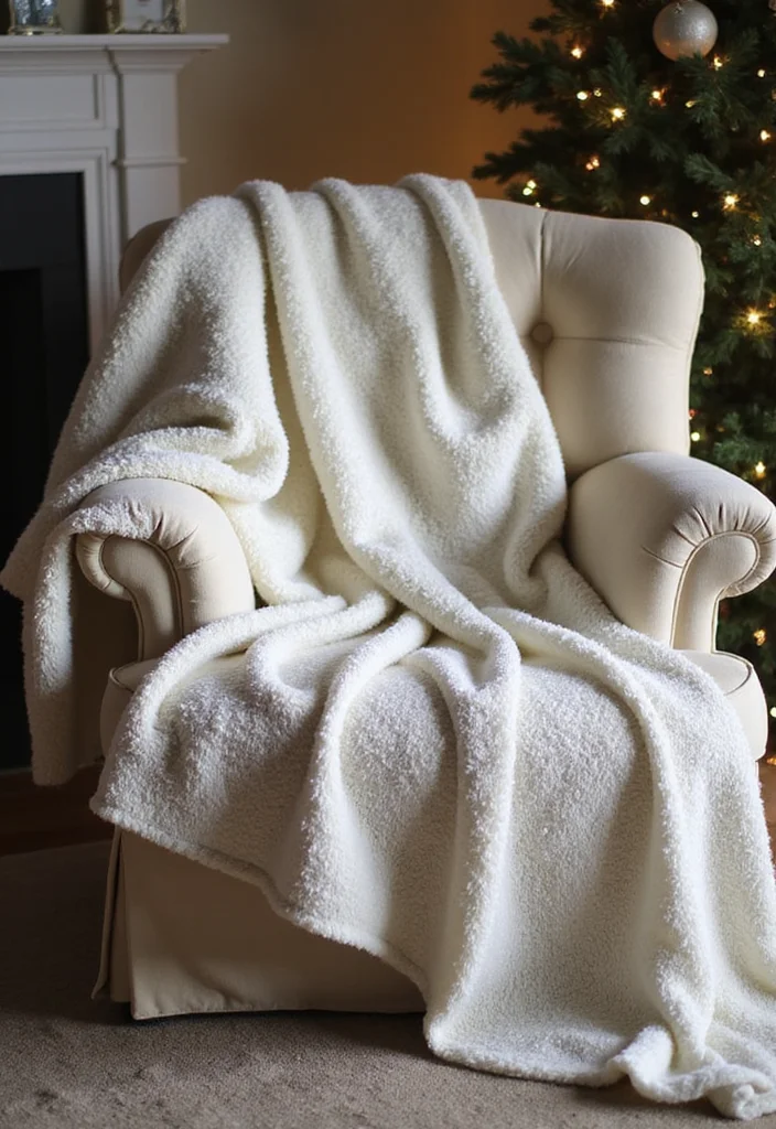 25 Cozy 6 Day Star Blanket Crochet Ideas You Should Try - 2. Elegant White Star Blanket