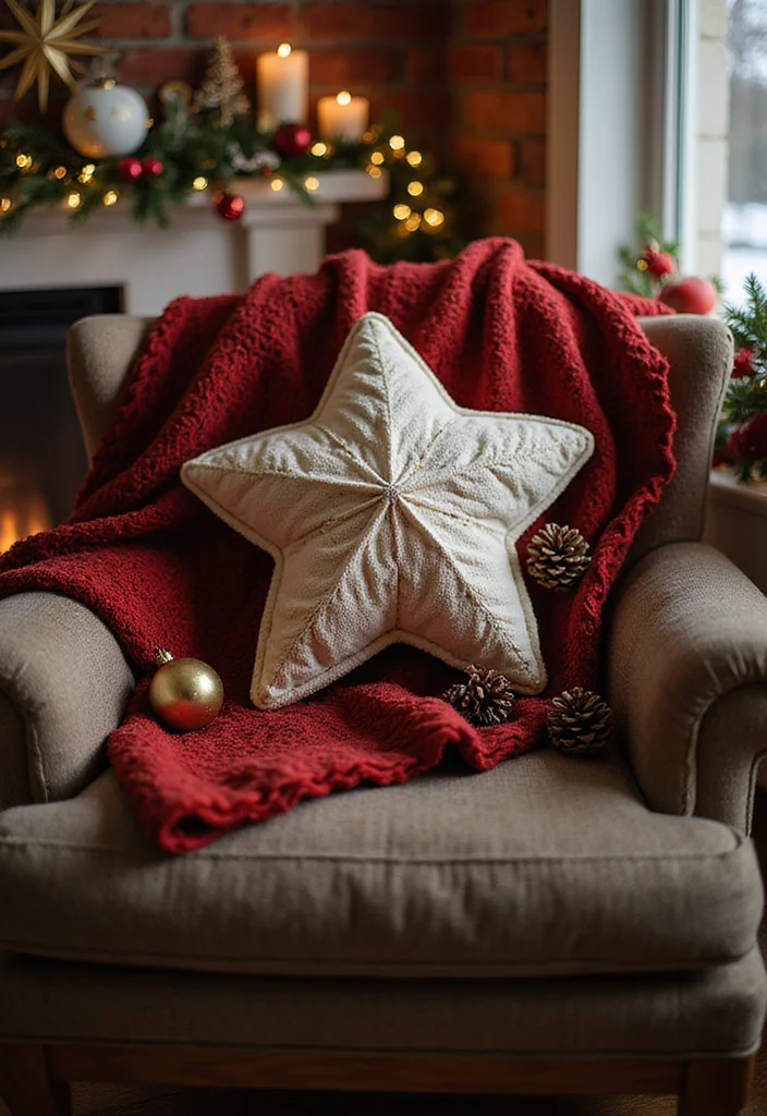 25 Cozy 6 Day Star Blanket Crochet Ideas You Should Try - 4. Holiday Star Blanket