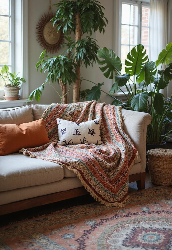 25 Cozy 6 Day Star Blanket Crochet Ideas You Should Try - 8. Bohemian Star Blanket