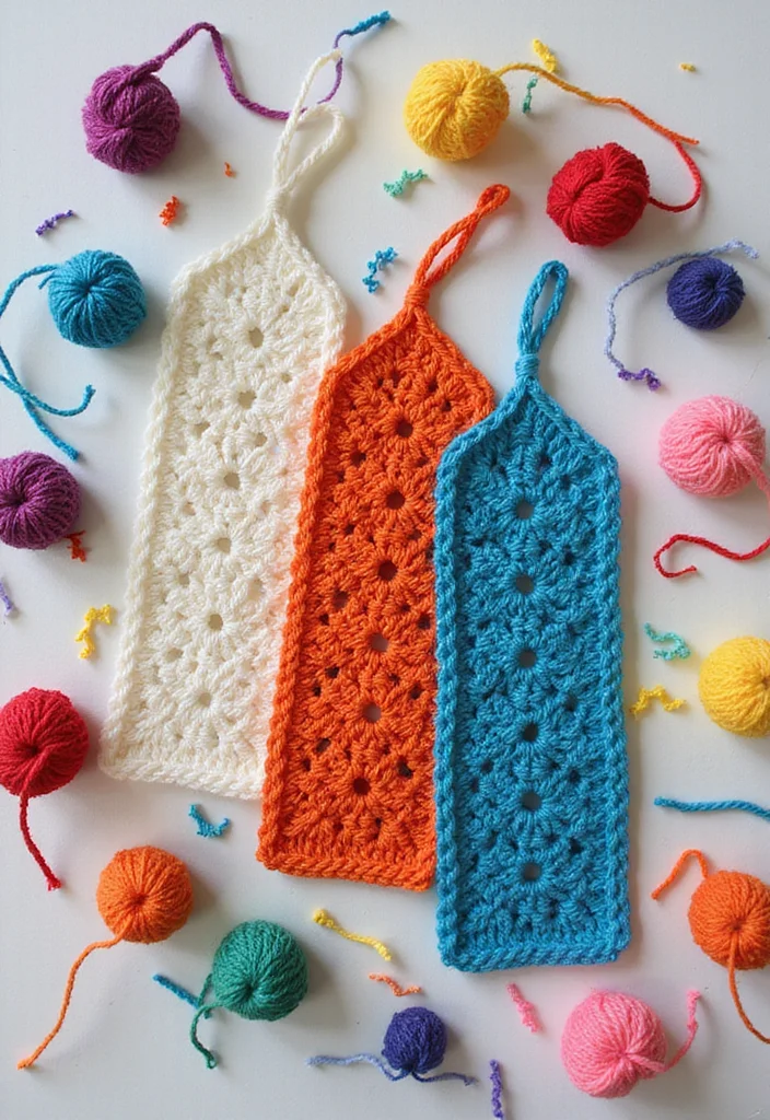 25 Creative Crochet Bookmarks: Free Patterns for Book Lovers - 15. Recycled Materials Bookmark