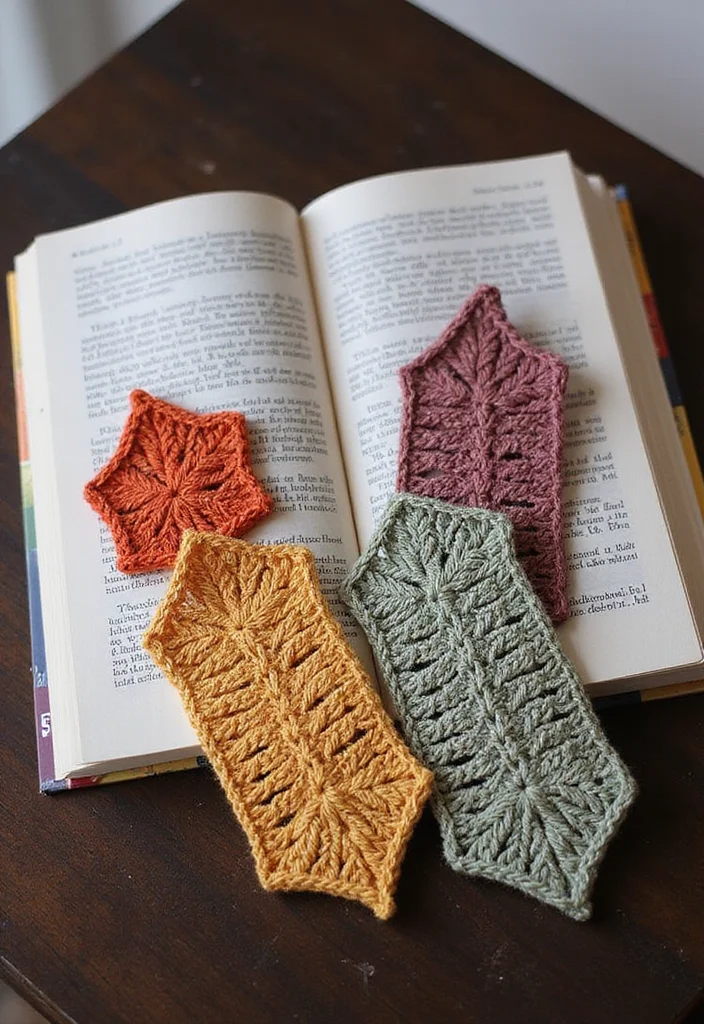 25 Creative Crochet Bookmarks: Free Patterns for Book Lovers - 3. Simple Geometric Shapes