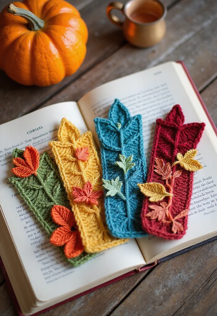 25 Creative Crochet Bookmarks: Free Patterns for Book Lovers - 6. Seasonal Themes