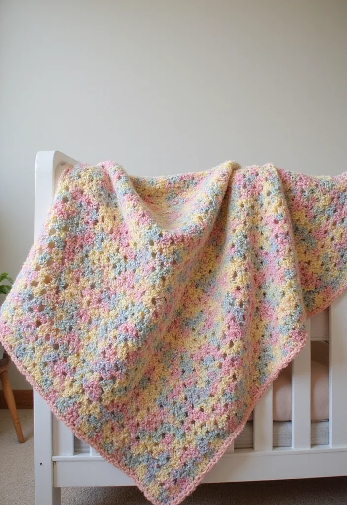25 Easy Crochet Projects for Beginners You Can Finish Fast - 18. Simple Crochet Baby Blankets