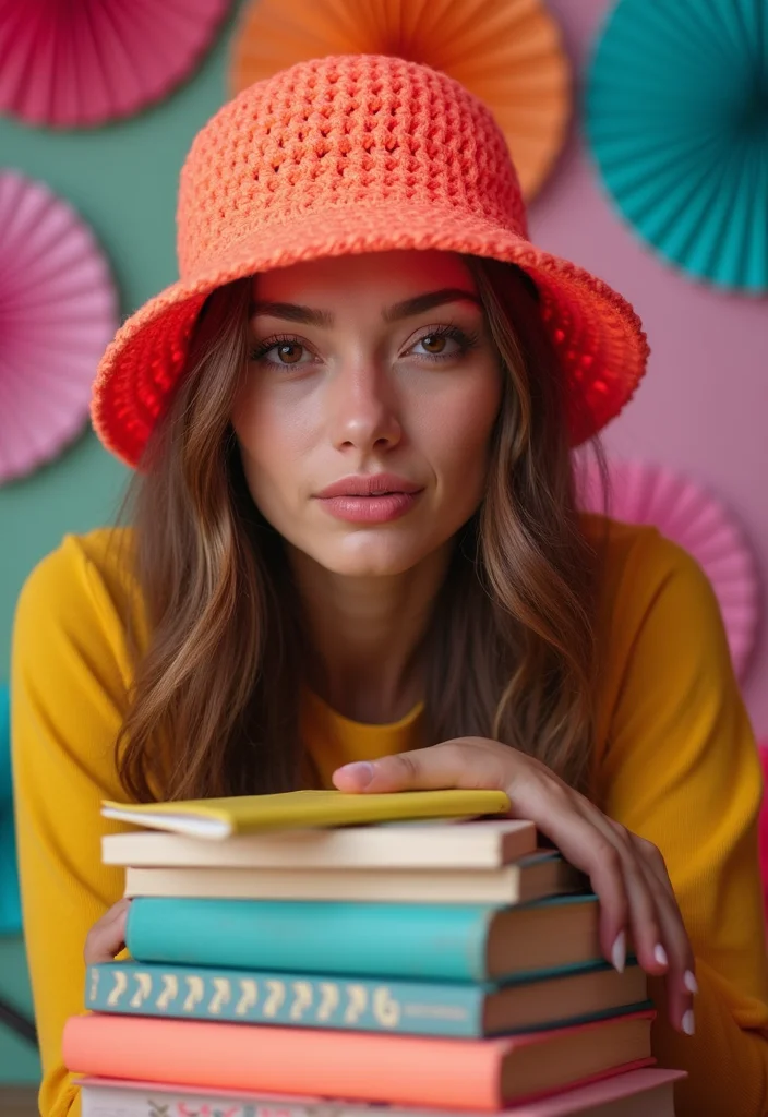 25 Fun Crochet Bucket Hat Free Pattern Ideas Everyone Loves - 2. The Neon Delight Bucket Hat