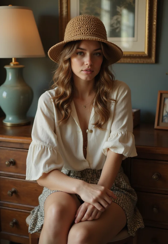 25 Fun Crochet Bucket Hat Free Pattern Ideas Everyone Loves - 25. The Vintage Inspired Bucket Hat