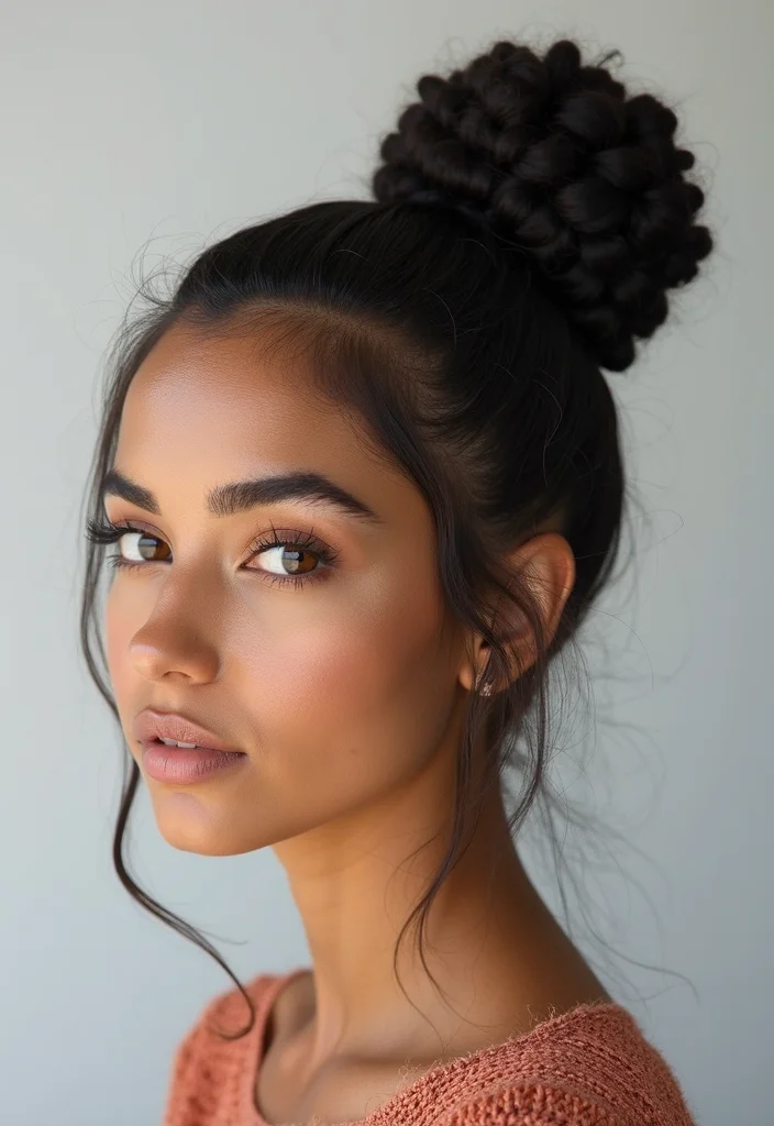 25 Gorgeous Half Braids Half Crochet Hairstyles to Try This Year - 18. Half Knot with Crochet Extensions