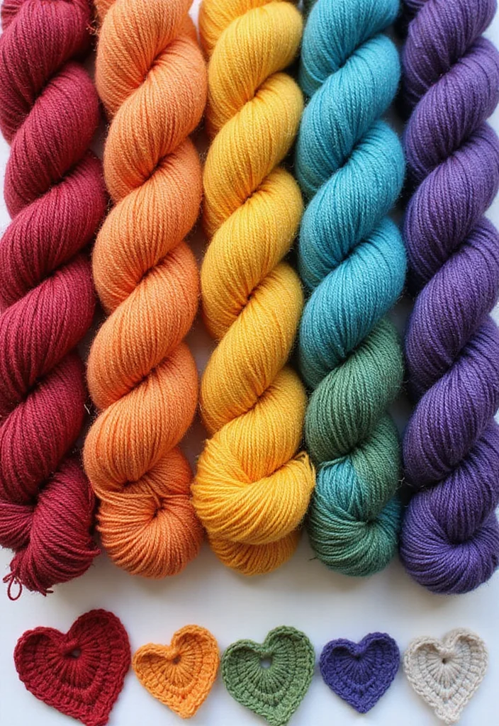 25 Must-Try Tips on How to Crochet for Beginners (Super Easy Guide) - 19. Explore Color Theory