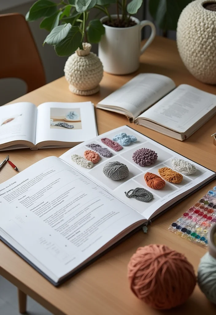 25 Must-Try Tips on How to Crochet for Beginners (Super Easy Guide) - 20. Create a Crochet Portfolio