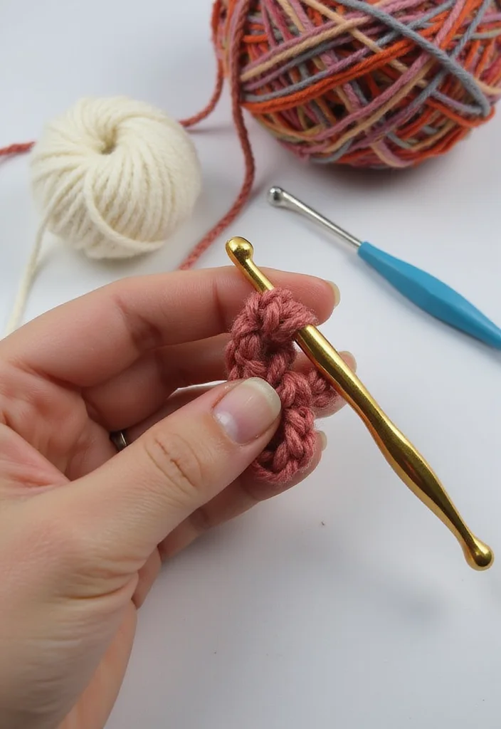 25 Must-Try Tips on How to Crochet for Beginners (Super Easy Guide) - 3. Master the Basic Stitches