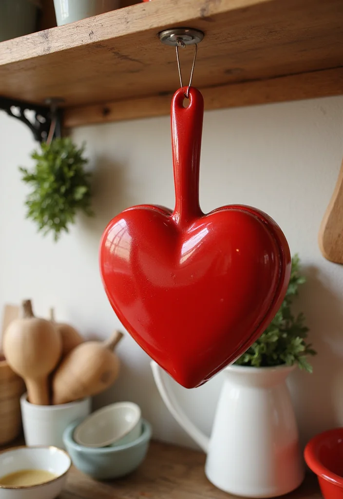 25 Practical Crochet Pot Holders Free Pattern Ideas for the Kitchen - 18. Heart-Shaped Pot Holder