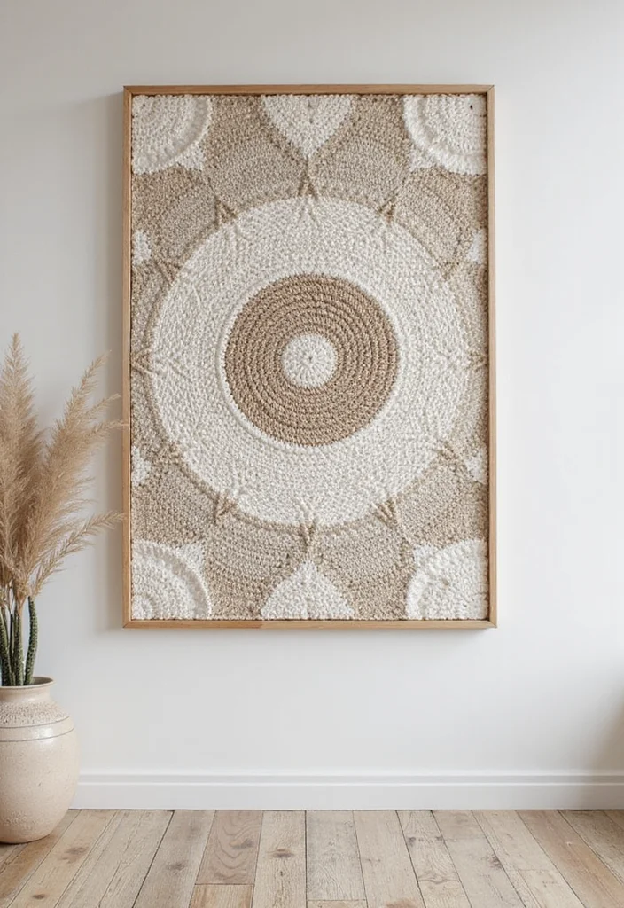 25 Unique Mosaic Crochet Patterns Free Charts to Try Today - 17. Minimalist Chic