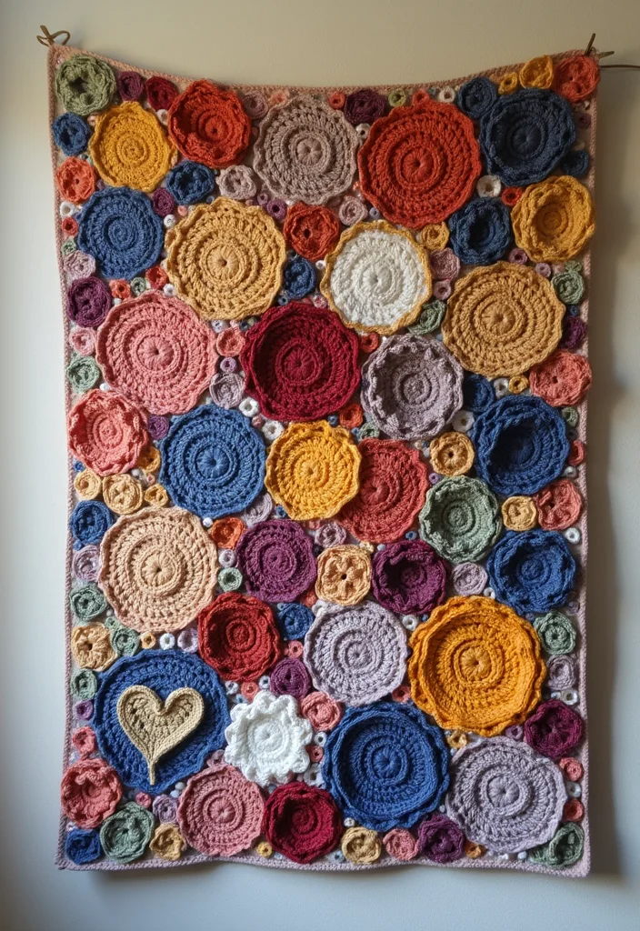 25 Unique Mosaic Crochet Patterns Free Charts to Try Today - 21. Patchwork Wonders