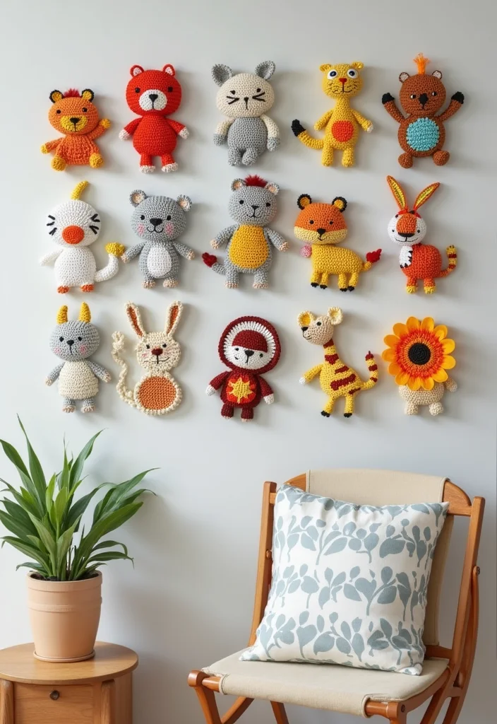 25 Unique Mosaic Crochet Patterns Free Charts to Try Today - 6. Whimsical Creatures