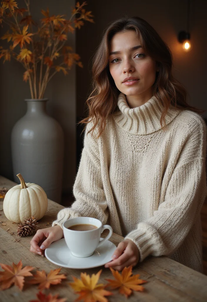 25 Warm Crochet Sweater Pattern Free Ideas for Cozy Days - 5. The Turtleneck Sweater