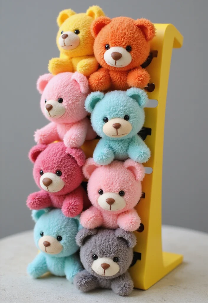 26 Sweet Crochet Teddy Bear Patterns Free Projects for Beginners - 23. Teddy Bear Hair Clip