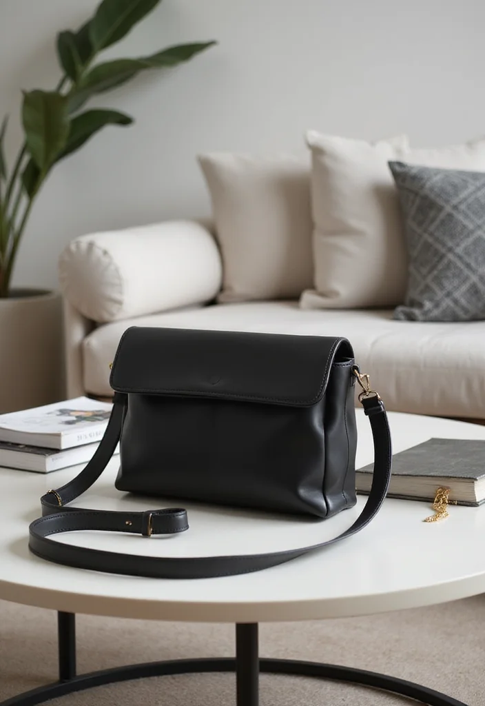 27 Chic Crochet Bag Patterns: Free Designs to DIY Quickly - 10. Minimalist Fold-Over Bag