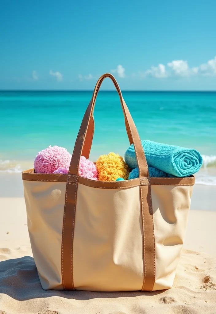 27 Chic Crochet Bag Patterns: Free Designs to DIY Quickly - 11. Oversized Tote Bag