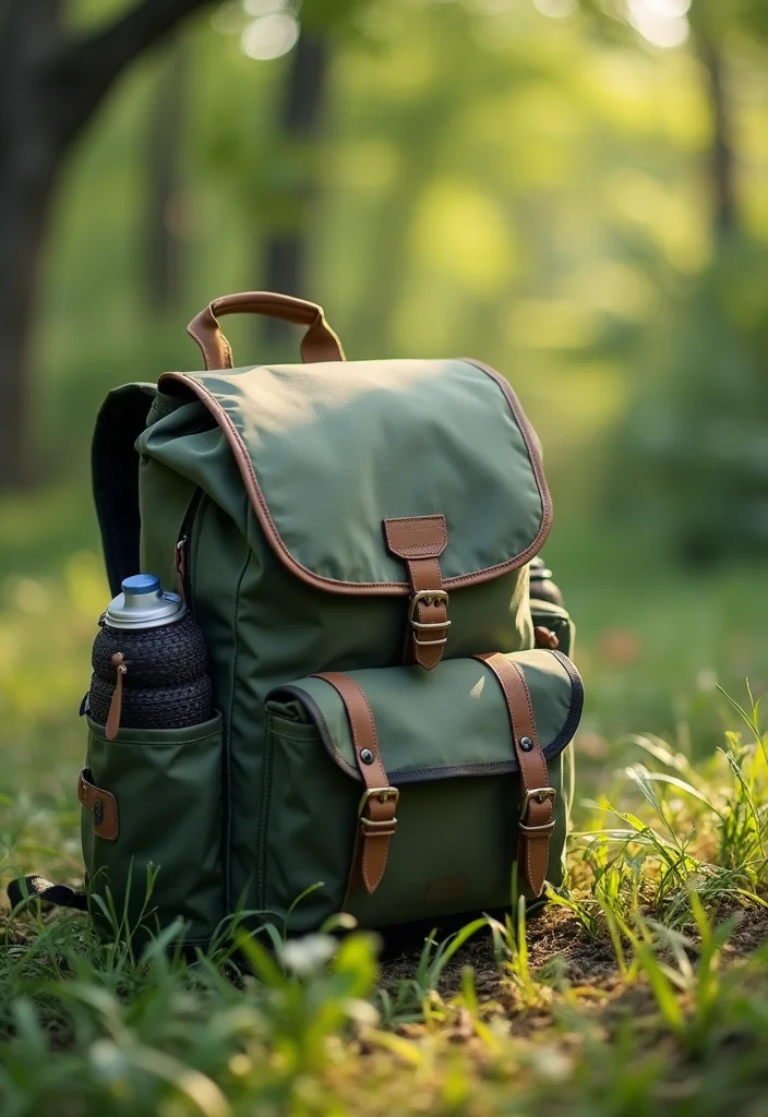 27 Chic Crochet Bag Patterns: Free Designs to DIY Quickly - 13. Flap Closure Backpack