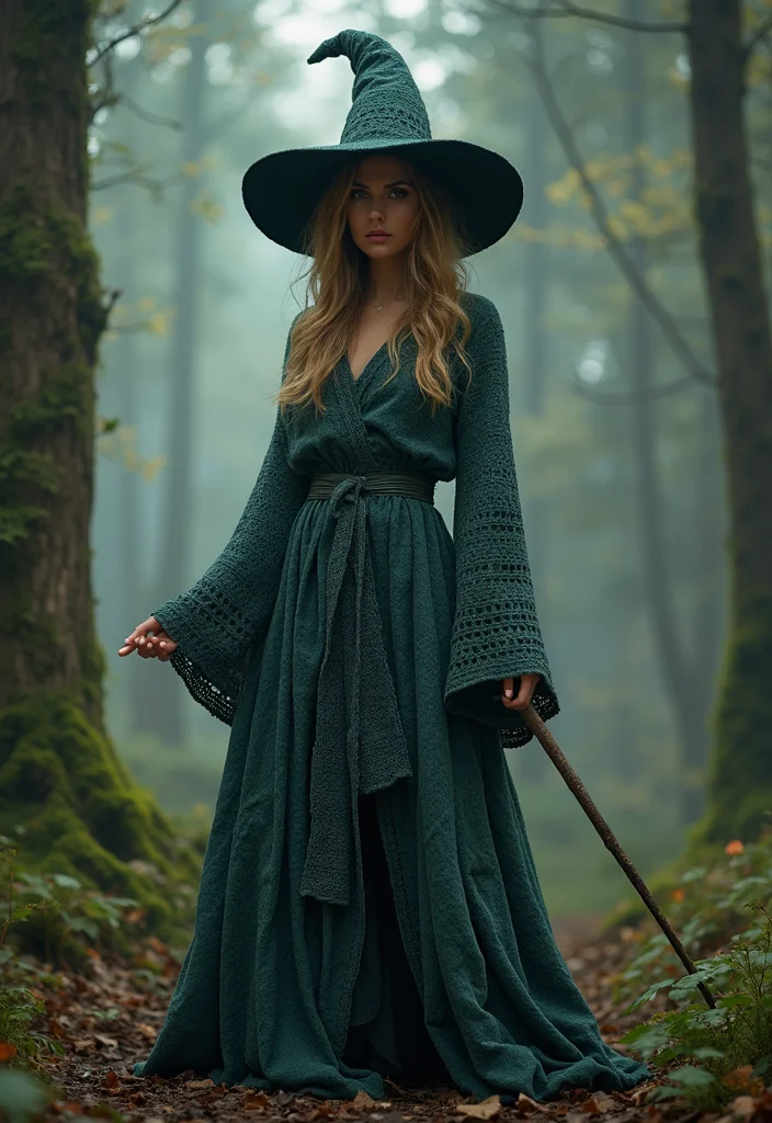 27 Creative Crochet Doll Clothes Free Pattern Collections Kids Adore - 13. Whimsical Wizard Robe