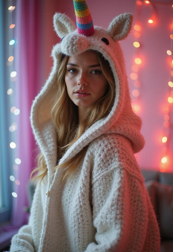 27 Creative Crochet Doll Clothes Free Pattern Collections Kids Adore - 21. Magical Unicorn Costume