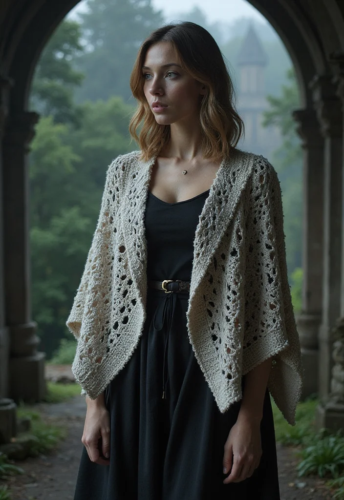 27 Creative Crochet Doll Clothes Free Pattern Collections Kids Adore - 26. Elegant Cape