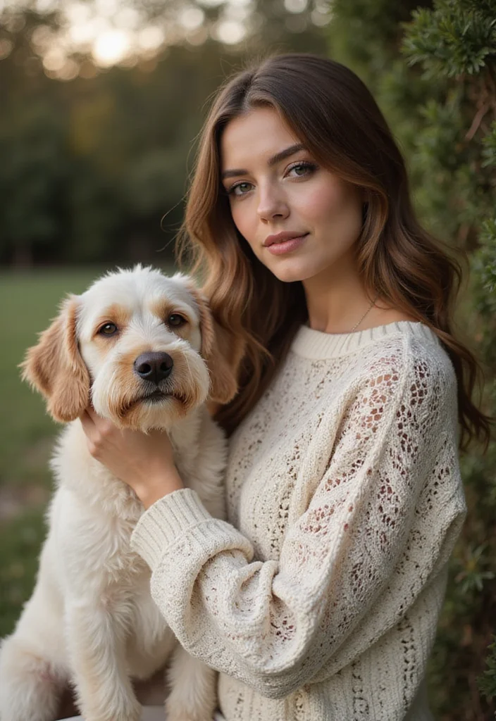 27 Cute Crochet Dog Sweater Free Pattern Projects for Your Pup - 26. Elegant Lace Sweater