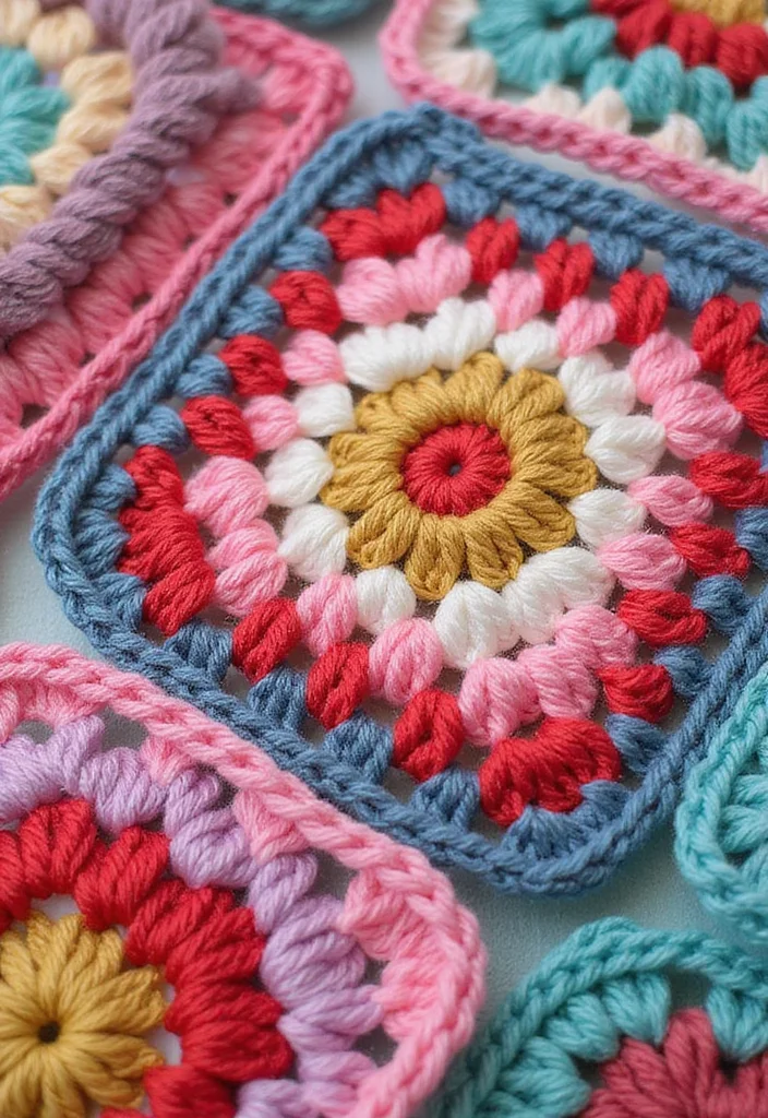 27 Easy Crochet Baby Blanket Free Pattern Designs to Make This Weekend - 1. Classic Granny Square Blanket