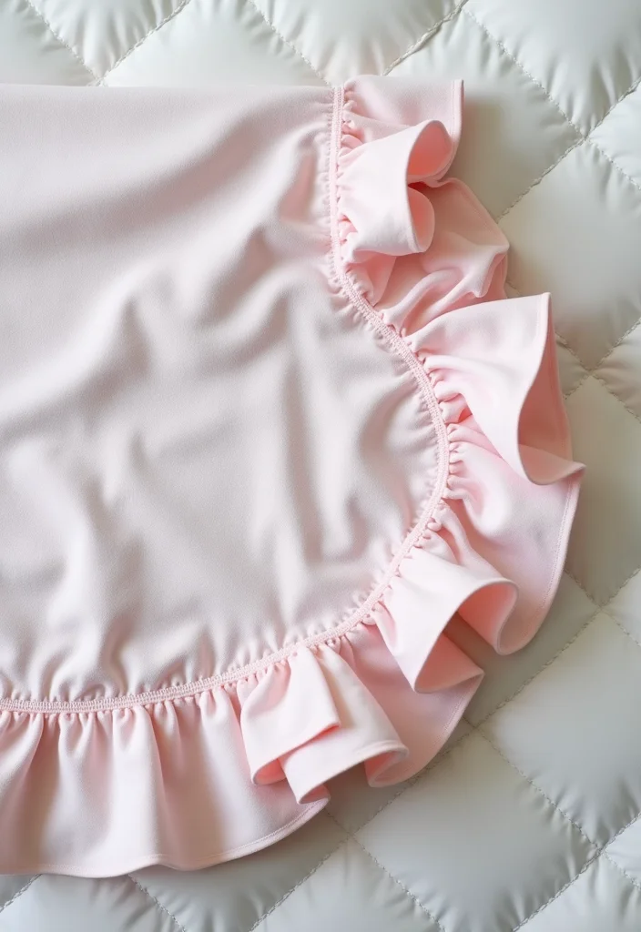 27 Easy Crochet Baby Blanket Free Pattern Designs to Make This Weekend - 13. Ruffled Edge Blanket