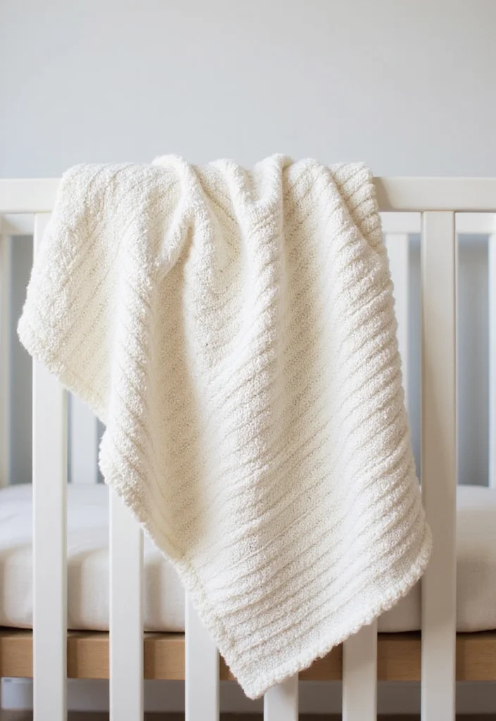 27 Easy Crochet Baby Blanket Free Pattern Designs to Make This Weekend - 14. Easy V-Stitch Blanket