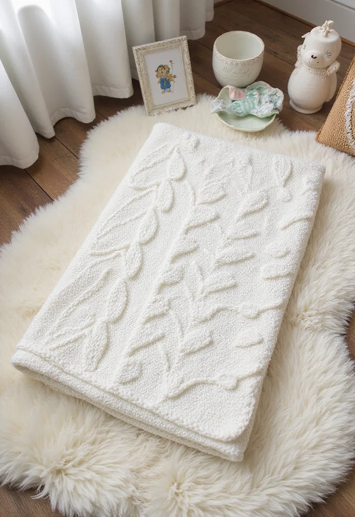 27 Easy Crochet Baby Blanket Free Pattern Designs to Make This Weekend - 3. Shell Stitch Baby Blanket