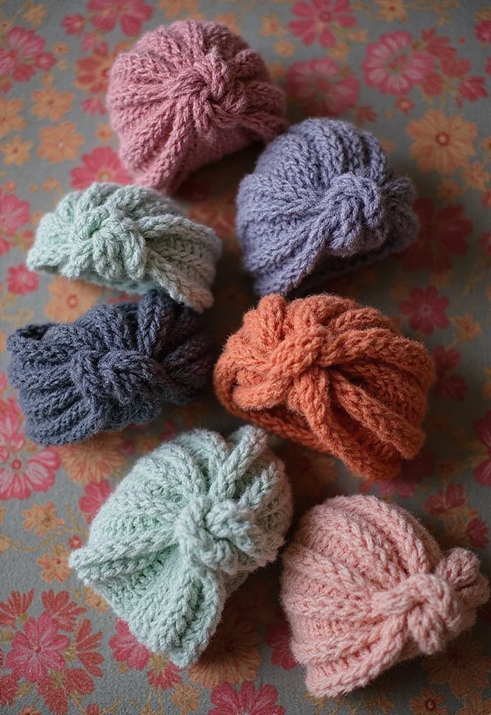 27 Fashionable Crochet Clothing and Accessories to DIY - 25. Crochet Head Wraps