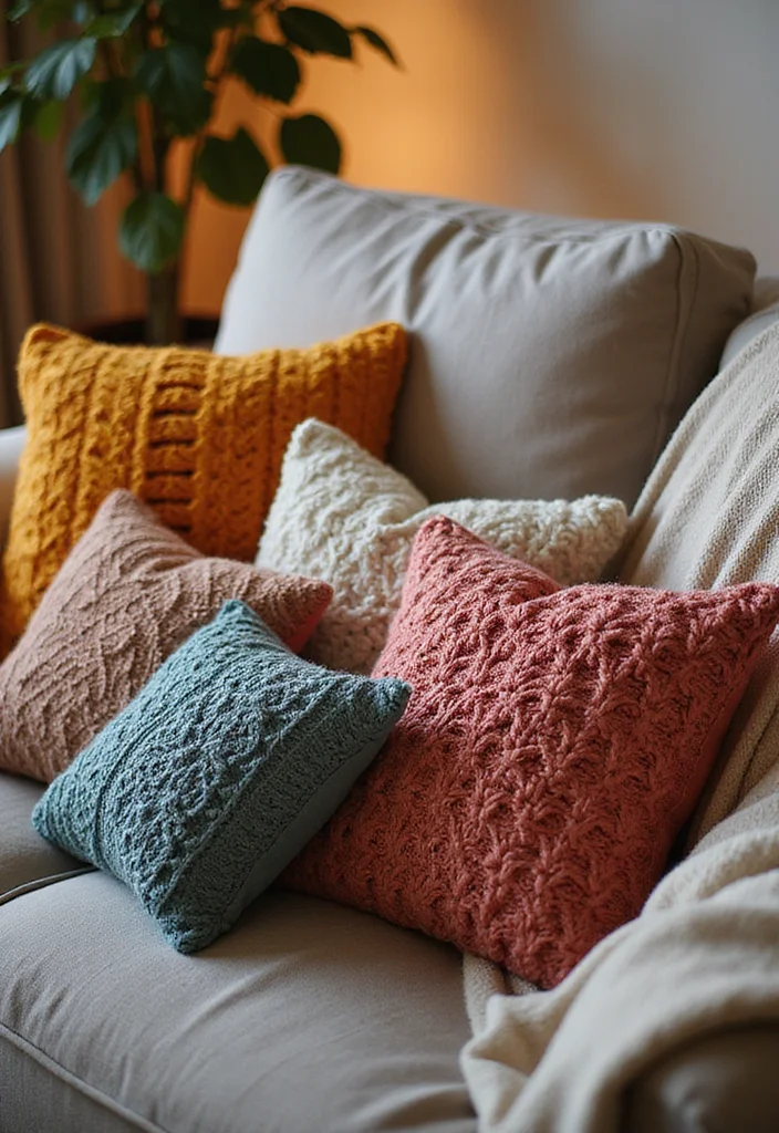 27 Fashionable Crochet Clothing and Accessories to DIY - 4. Decorative Crochet Pillows