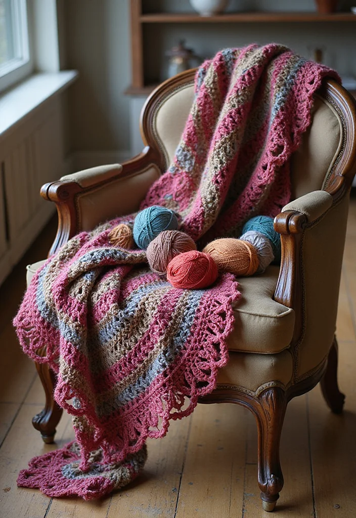 27 Fashionable Crochet Clothing and Accessories to DIY - 5. Elegant Crochet Scarves