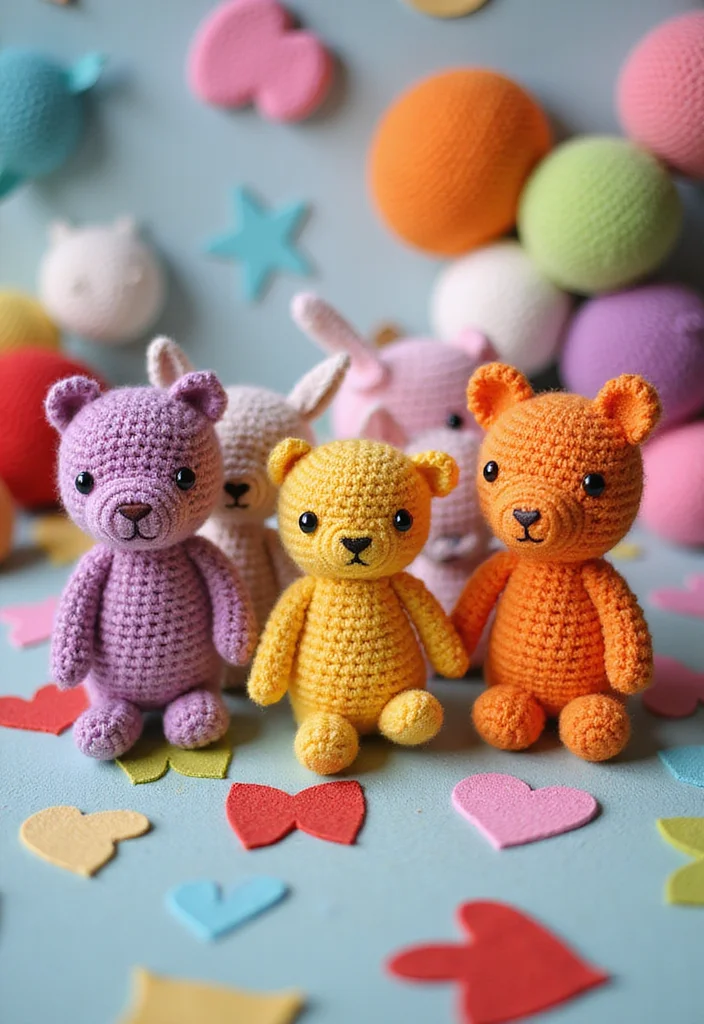 27 Fun Ideas on What to Crochet When Bored (Quick & Cute) - 10. Fun Crochet Animal Toys