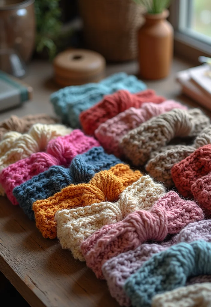 27 Fun Ideas on What to Crochet When Bored (Quick & Cute) - 14. Lovely Crochet Headbands