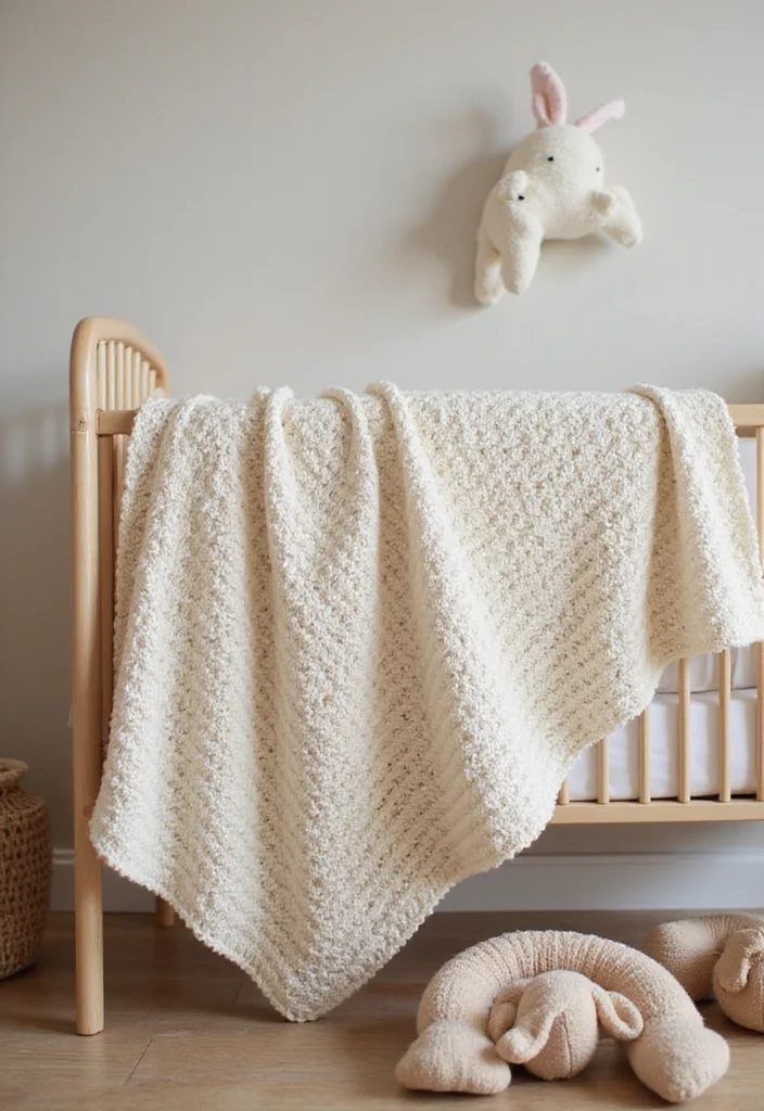 27 Fun Ideas on What to Crochet When Bored (Quick & Cute) - 15. Sweet Crochet Baby Blankets