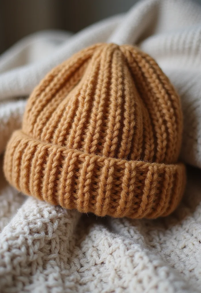 27 Simple Crochet Beanie Pattern Free Ideas Anyone Can Make - 1. Classic Ribbed Beanie