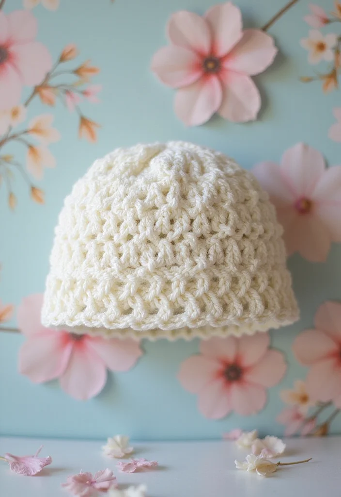 27 Simple Crochet Beanie Pattern Free Ideas Anyone Can Make - 16. Elegant Lace Beanie