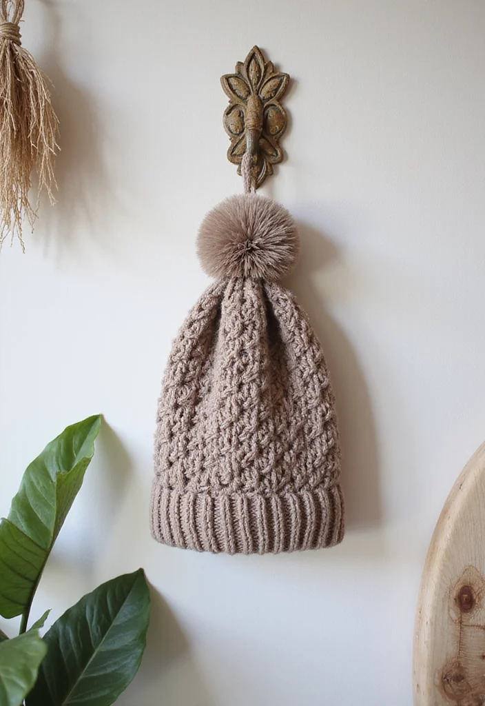 27 Simple Crochet Beanie Pattern Free Ideas Anyone Can Make - 20. Boho Chic Beanie