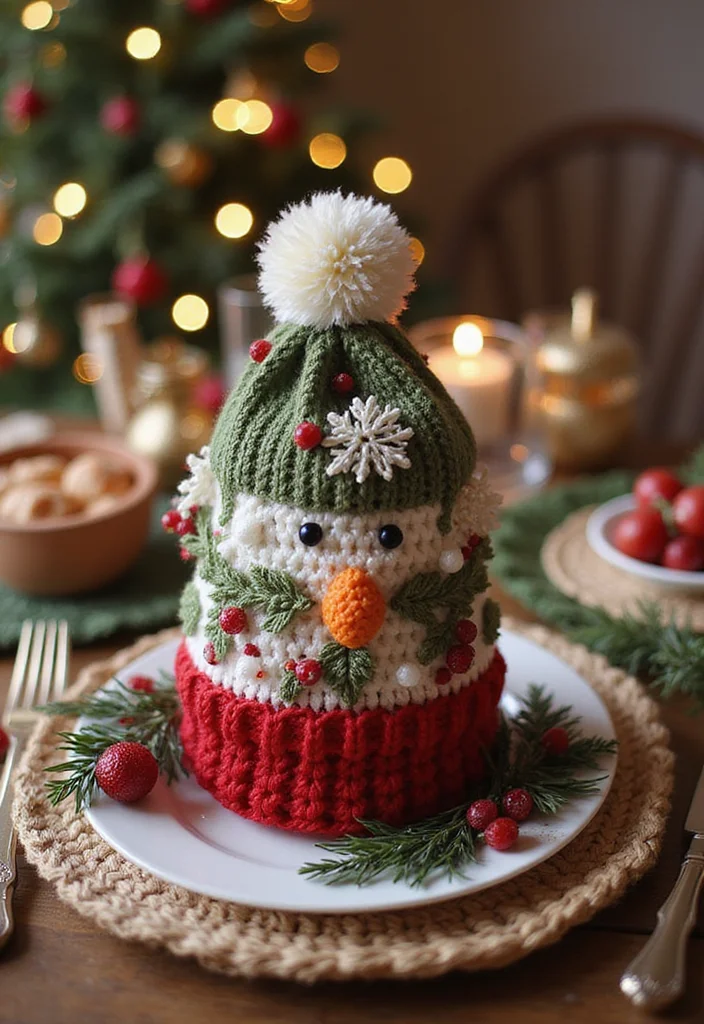 27 Simple Crochet Beanie Pattern Free Ideas Anyone Can Make - 22. Holiday-Themed Beanie
