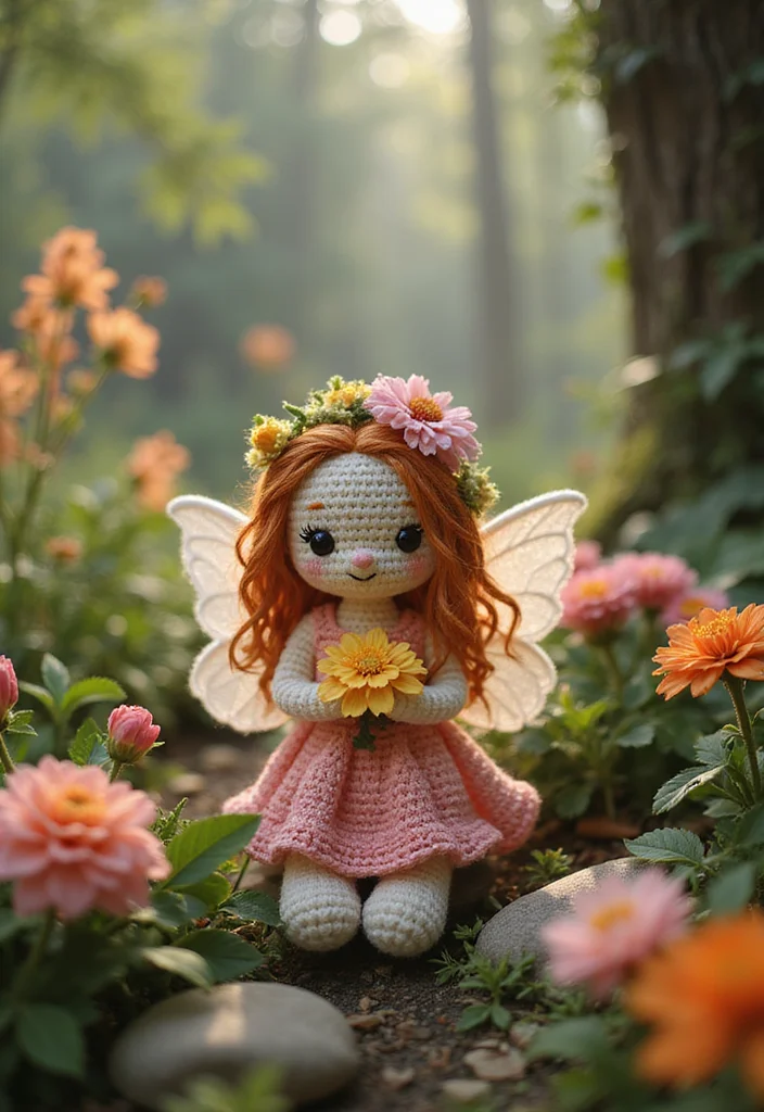 28 Adorable Crochet Amigurumi Free Patterns Kids Will Love - 28. Magical Fairy