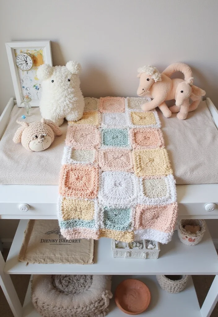 28 Adorable Crochet Baby Blanket Free Pattern Ideas for New Moms - 15. Patchwork Crochet Blanket